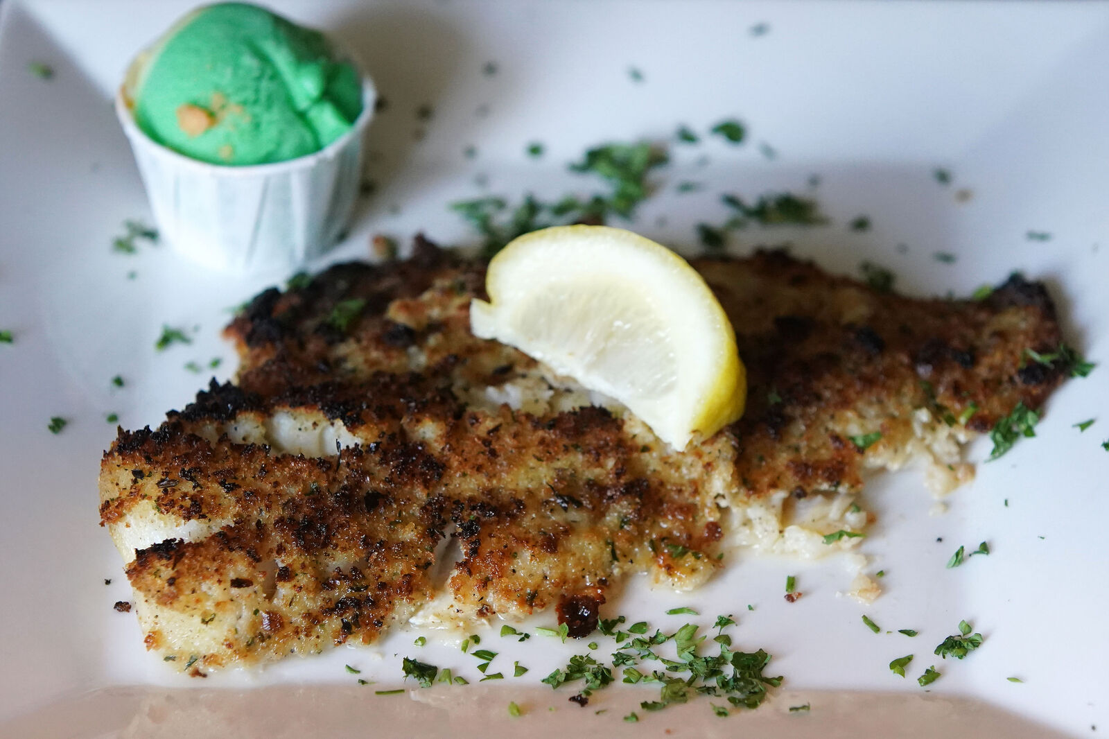 Poisson grillé au restaurant Ripa's